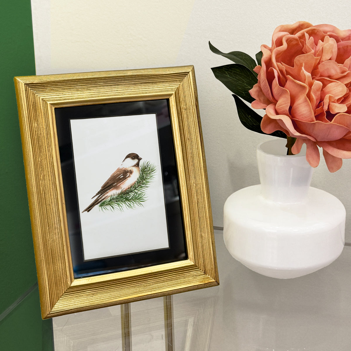 Gold Beveled Picture Frame, 5x7
