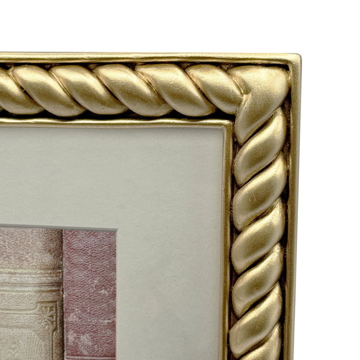 Gold Rope Picture Frame, 8x10
