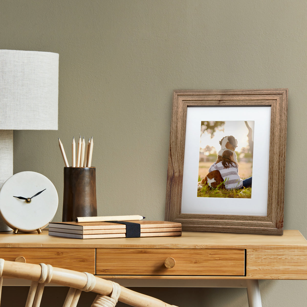 Rustic Wood Picture Frame, 8x10