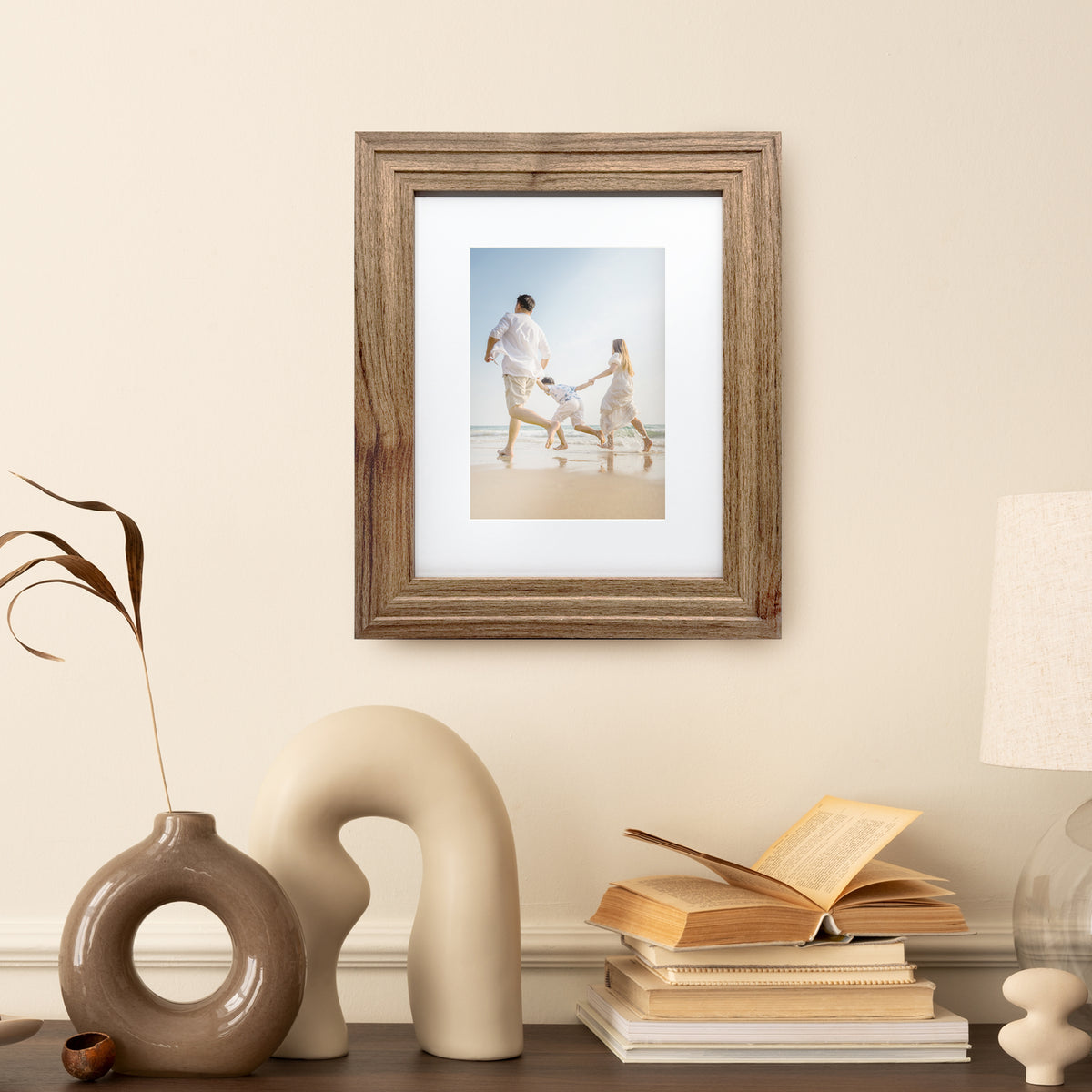 Rustic Wood Picture Frame, 8x10