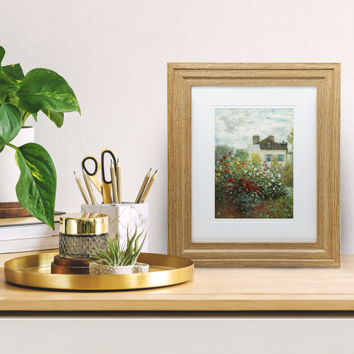 Light Wood Picture Frame, 8x10