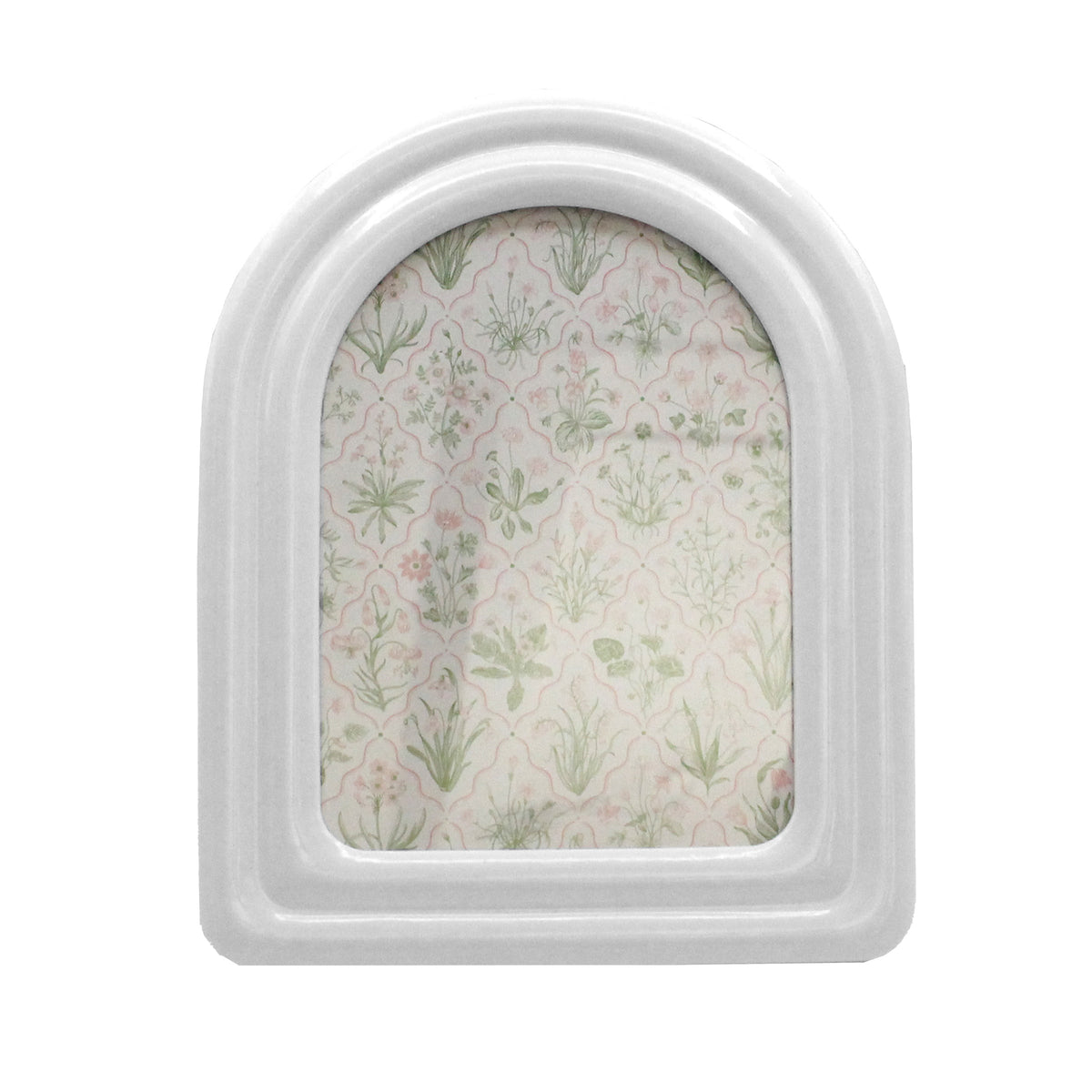 White Arch Picture Frame, 5x7