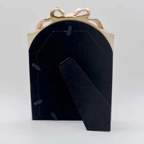 Gold Bow Detail Picture Frame, 5x7