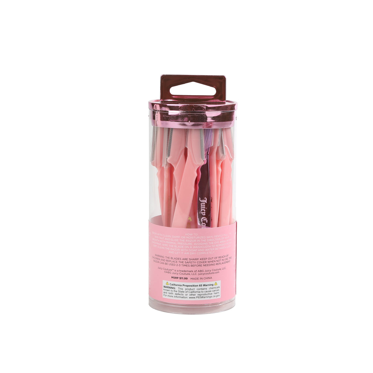Juicy Couture Facial Razors, 30 Count