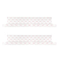 20” Pink Bow Acrylic Floating Wall Shelves, Set of 2 – Decorative Wall Mounted Shelves for Nursery, Girls Bedroom, Bathroom Storage & Room Decor