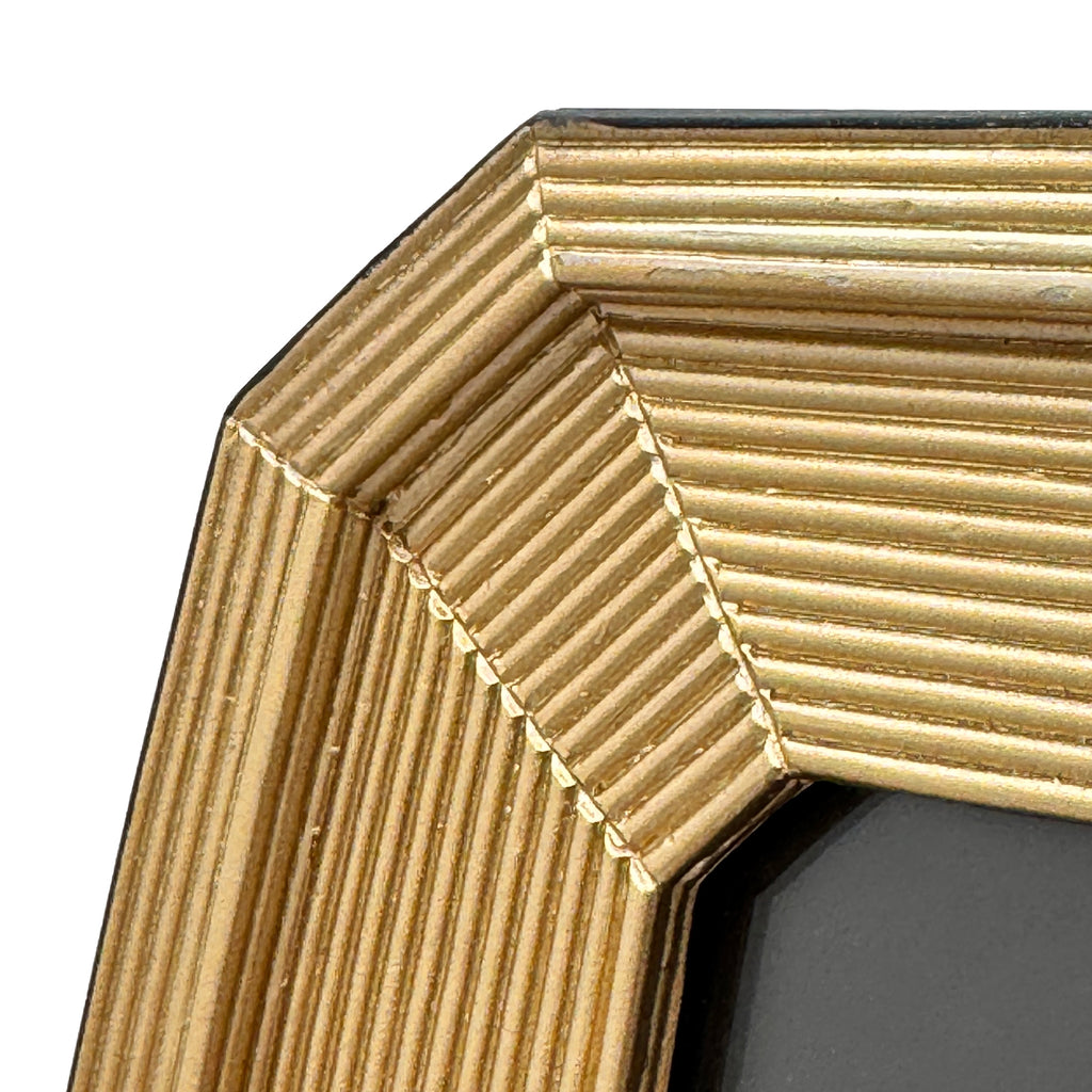 Gold Octagon Picture Frame, 4x6