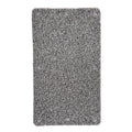 Non-Slip Loofah Bath Mat, Black & White Marled, 16" x 27.5"