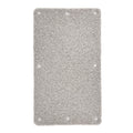 Non-Slip Loofah Bath Mat, Light Taupe Marled, 16" x 27.5"