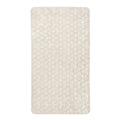 Eco-Friendly Honeycomb Bath Mat, Light Tan, 16.9" x 29.5"