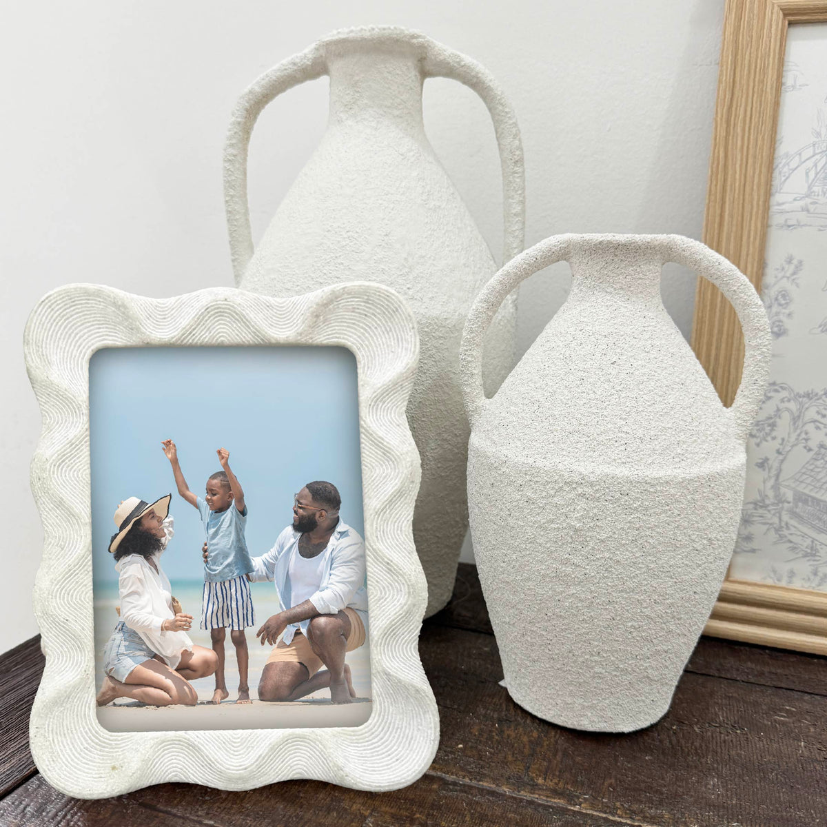 5x7 Wavy Textured Picture Frame