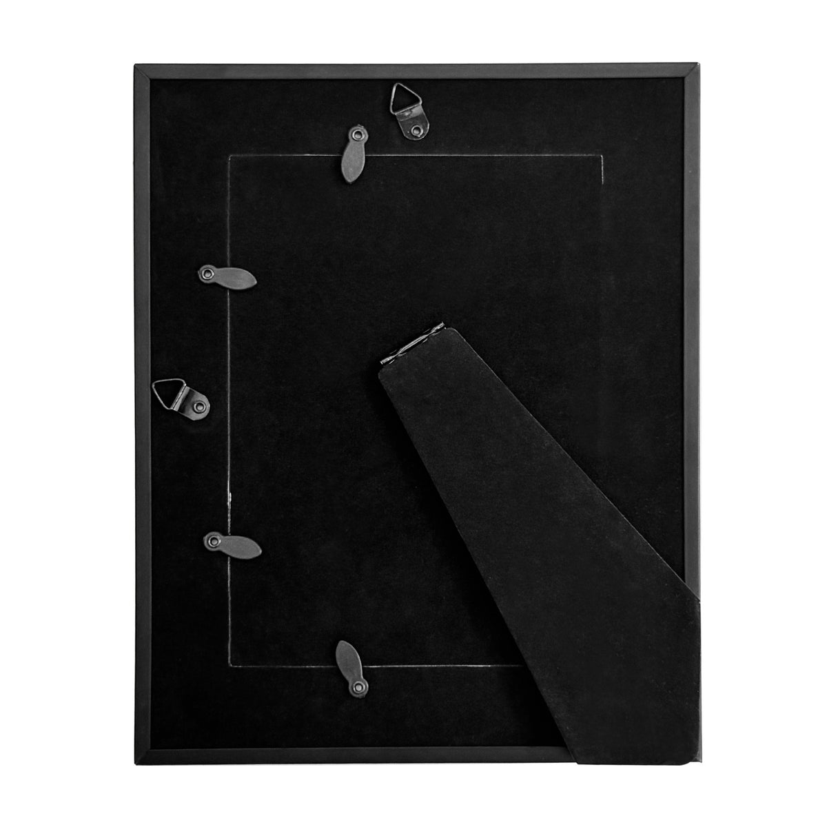 Black Metal Triple Mat 5x7 Picture Frame
